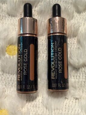 Revolution Rose Gold Liquid Highlighter - Rose Gold